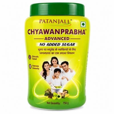 PATANJALI CHYAWANPRABHA ADVANCED NO ADDED SUGAR - 750g