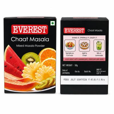 EVEREST CHAAT MASALA MIXED POWDER - 50g