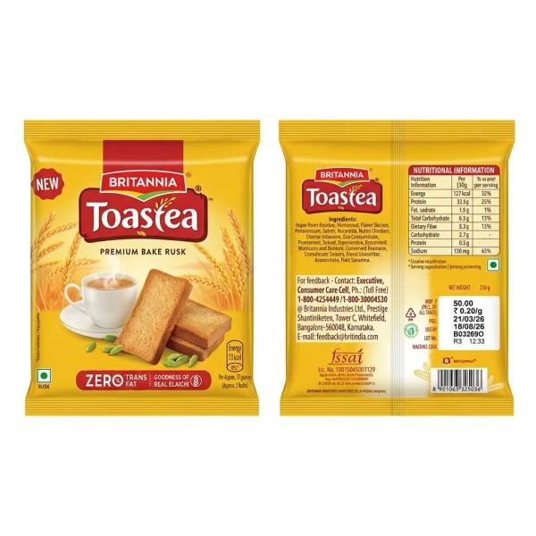 BRITANIA TOASTA PREMIUM BAKE RUSK - 250g